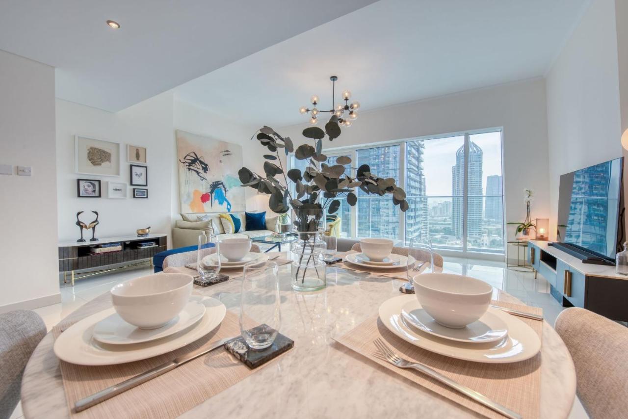 Maison Privee - Aesthetic Apt With Stunning View In Luxurious Building Apartment ดูไบ ภายนอก รูปภาพ